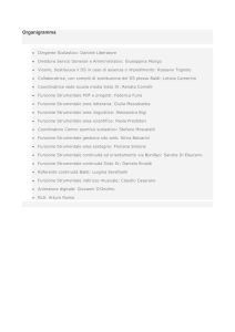 Organigramma 2016