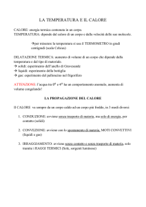 e ha un comportamento anomalo, aumenta di volume congelando!