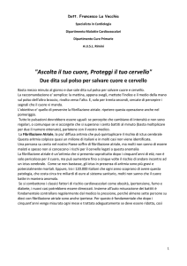 Consigli sulla Fibrillazione Atriale