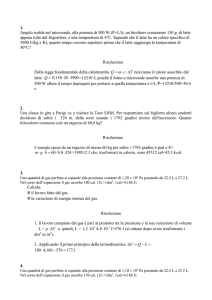 Risoluzione dei quesiti di tipo numerico di Scienze Sperim.