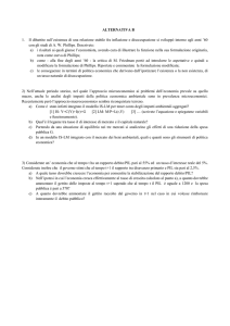 Esempio 2 - Facoltà di Economia