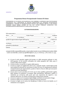 Allegato 02 Autodichirazione Bonus Occupazionale Comune di