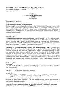 Programma Didattico