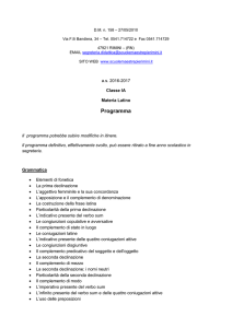 Latino - Scuole Maestre Pie Rimini