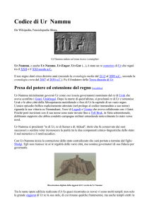 Codice di Ur Nammu - diritti e diritto