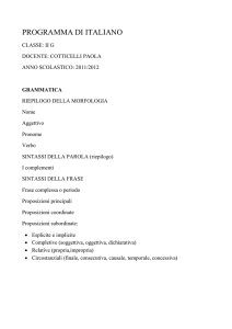 LETTURA ANALITICA E CRITICA