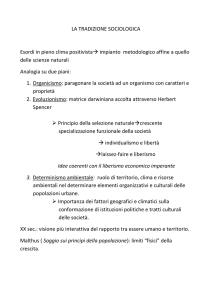 lezione 5bis. tradizione sociologica
