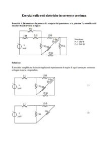 Dato il circuito di Figura