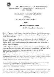 programma / vienna / - / bus / 2 - Liceo Leonardo Da Vinci