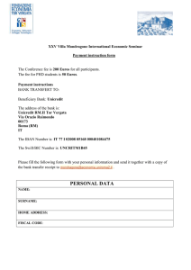 Payment instruction form