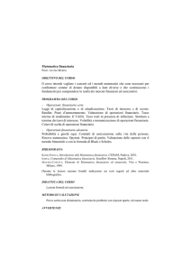 Matematica finanziaria