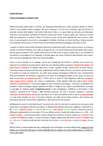 Analisi del testo: Il topo di campagna e il topo di città