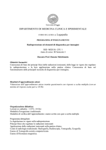 UNIVERSITA* degli STUDI di FOGGIA