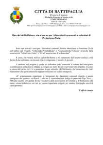 Uso del defibrillatore, via al corso per i dipendenti comunali e