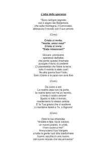 L`alba della speranza