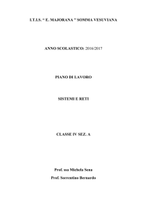 itis “ e. majorana ” somma vesuviana anno scolastico