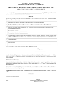Modulo Unico EXTRA Consip MEPA