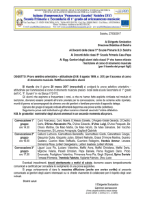Solofra, 27/03/2017 Al Dirigente Scolastico Direzione Didattica di