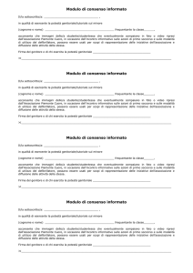 All. Circ. n. 303_ Modulo consenso