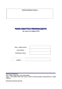 Modello integrato di PDP per DSA