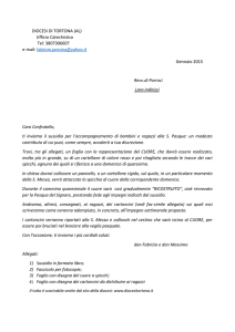 Lettera di presentazione