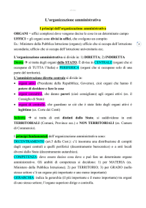 Gli organi attivi