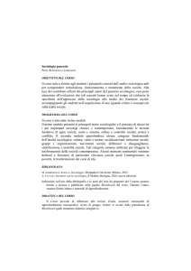 Sociologia generale