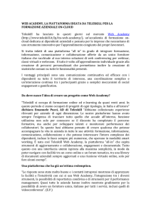 WEB ACADEMY, LA PIATTAFORMA IDEATA DA TELESKILL PER