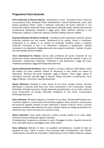 Programma Fisica Generale