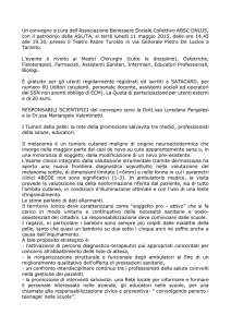 Un convegno a cura dell`Associazione Benessere Sociale Collettivo