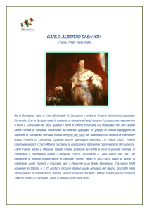 carlo alberto di savoia