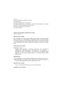 Esercitazioni di lingua russa (2° triennalisti)
