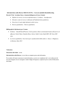 programma - Professioni Sanitarie