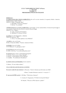 I.T.I.S. ”LEONARDO DA VINCI” di Parma a. s. 2014/2015 CLASSE 1