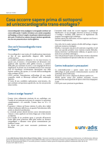 Cosa occorre sapere prima di sottoporsi ad un