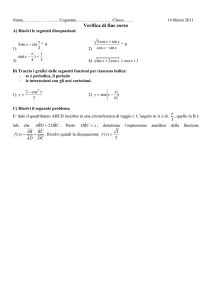 Verifica di fine corso