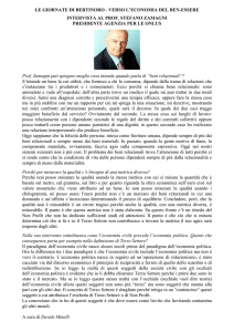 STEFANO ZAMAGNI, Presidente agenzie per le