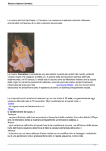 Musica classica Carnatica