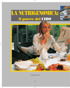 La-nutrigenomica - Amia ASSOCIAZIONE MEDICI ANTI AGING