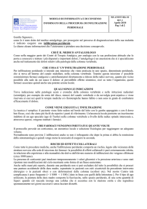 Peridurale informativa