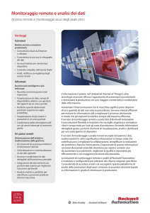 GMSP-PP004D-IT-P, Monitoraggio remoto e analisi dei dati