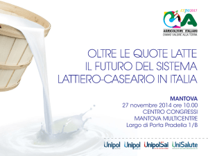 oltre le quote latte il futuro del sistema lattiero-caseario