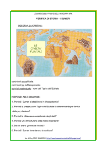 le civilta` fluviali