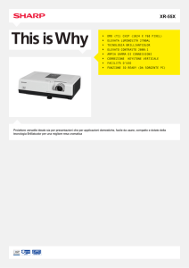 XR-55X - XR55X - Data/Video proiettori
