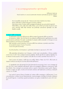 2.L`accompagnamento spirituale