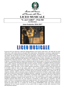 liceo musicale - "C. Alvaro"