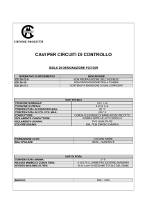 CAVI PER CIRCUITI DI CONTROLLO