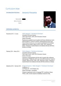 Curriculum vitae