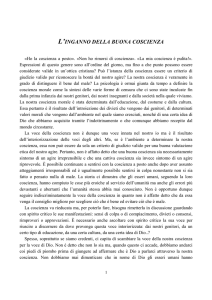 l`inganno della buona coscienza