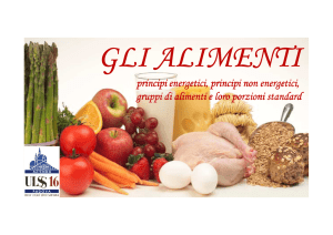 gli alimenti - ULSS 16 Padova